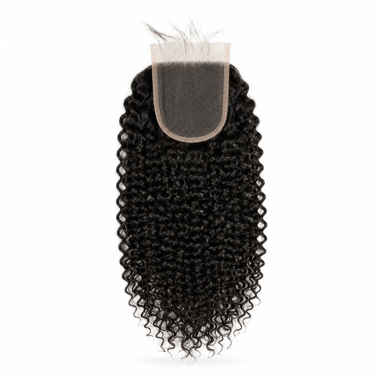 12" Deep Curly HD Lace Closures |Miss Michou's Shop 100% Human Hair Curly Lace Closure – Natural Black | Soft & Defined Curls