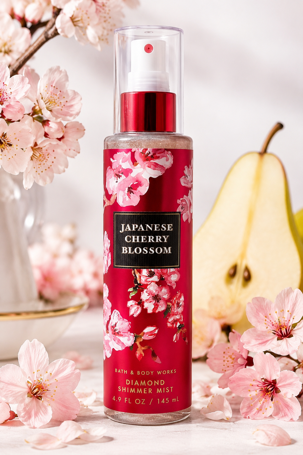 Bath & Body Works Japanese Cherry Blossom Diamond Shimmer Mist