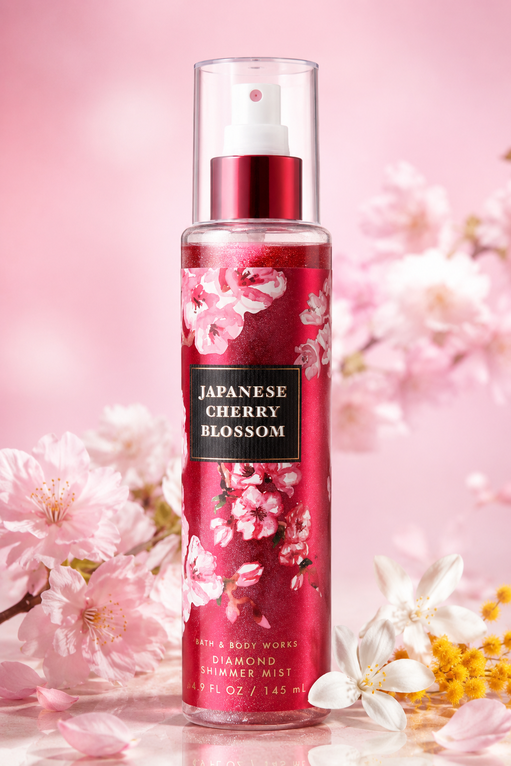 Bath & Body Works Japanese Cherry Blossom Diamond Shimmer Mist
