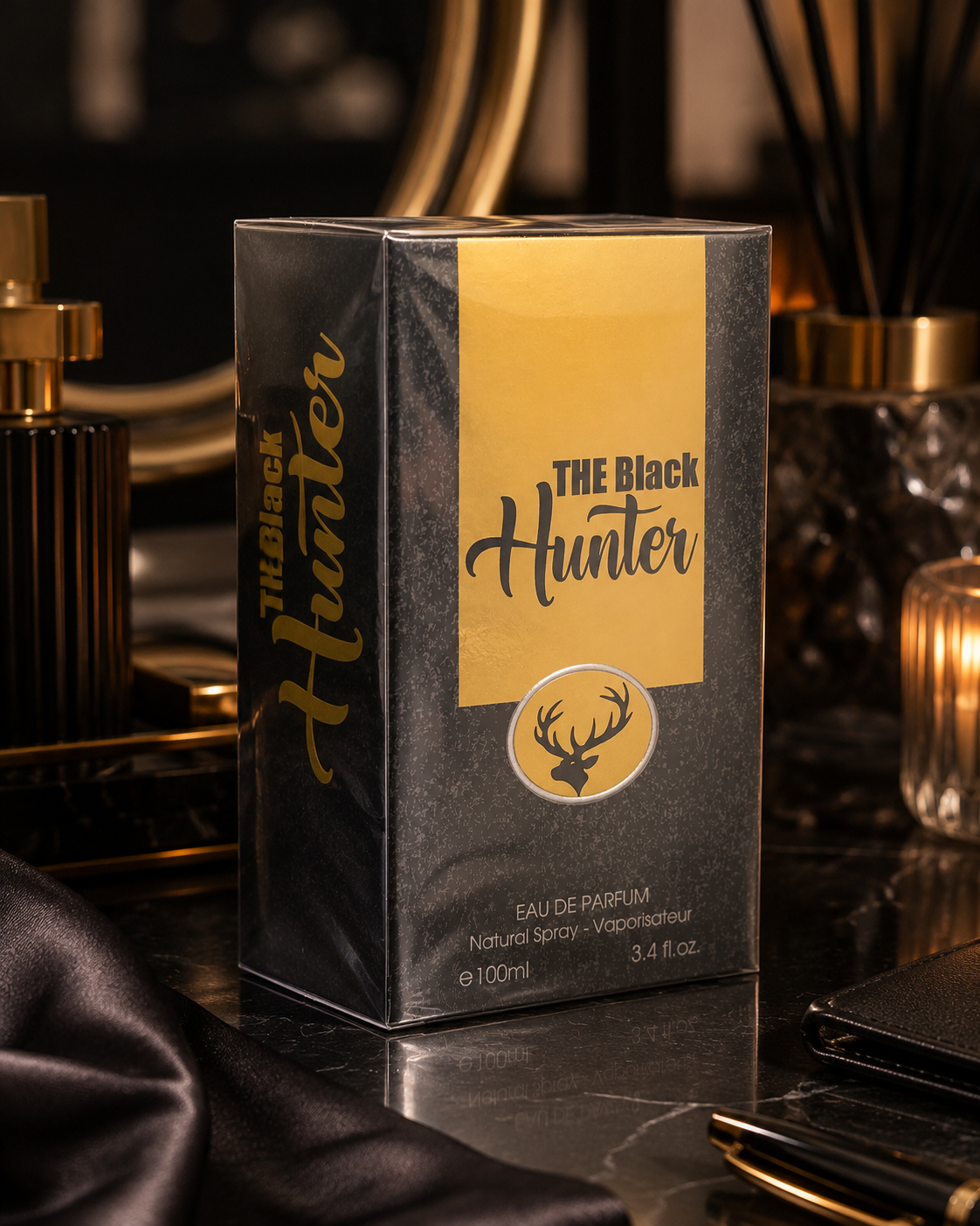 The Black Hunter Eau de Parfum for Men 100mL | Fragrance Couture