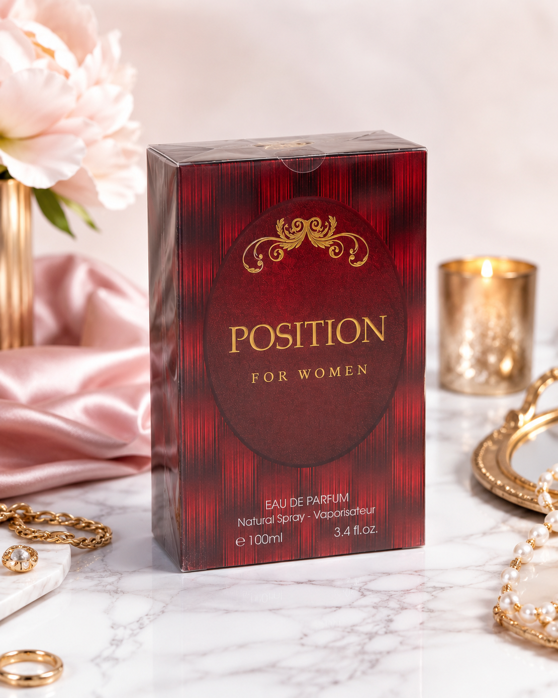 Position For Women Eau de Parfum Spray – 100 mL (3.4 fl oz)