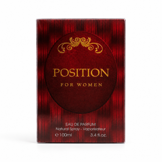 Position For Women Eau de Parfum Spray – 100 mL (3.4 fl oz)