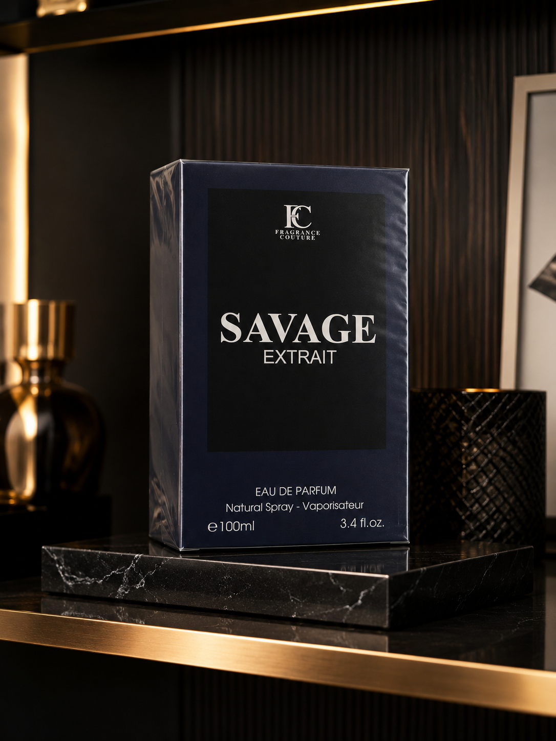 Savage Extrait Eau de Parfum for Men – 100ml (3.4 fl oz) | Long-Lasting Masculine Fragrance
