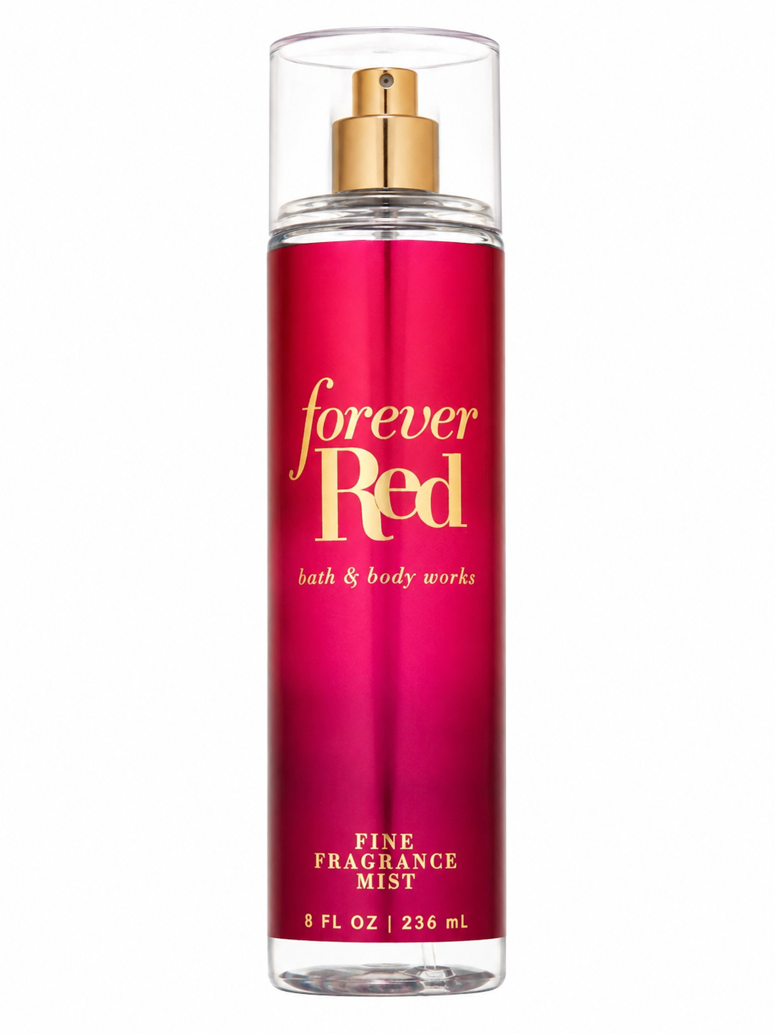 Forever Red Fine Fragrance Mist – Pomegranate, Peony & Vanilla Rum Body Spray 236ml