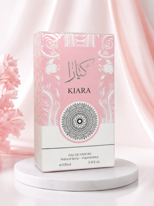 KIARA Eau de Parfum for Women 100ml (3.4 fl oz) | Floral Feminine Perfume | Fragrance Couture