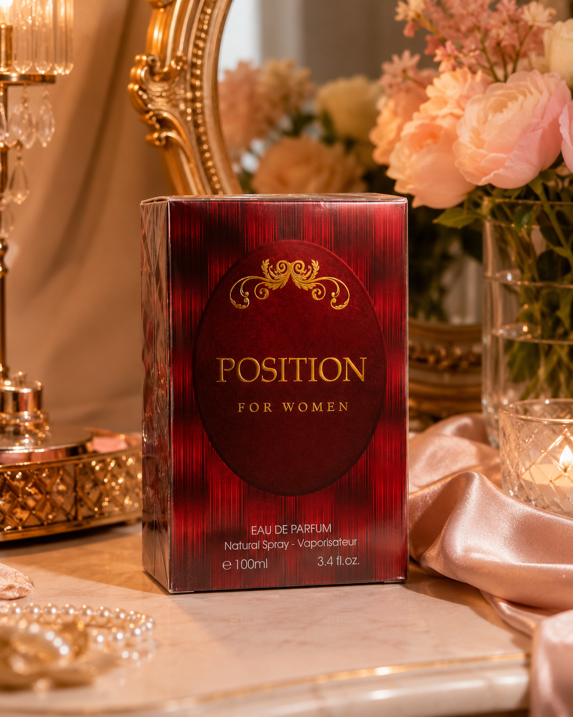 Position For Women Eau de Parfum Spray – 100 mL (3.4 fl oz)