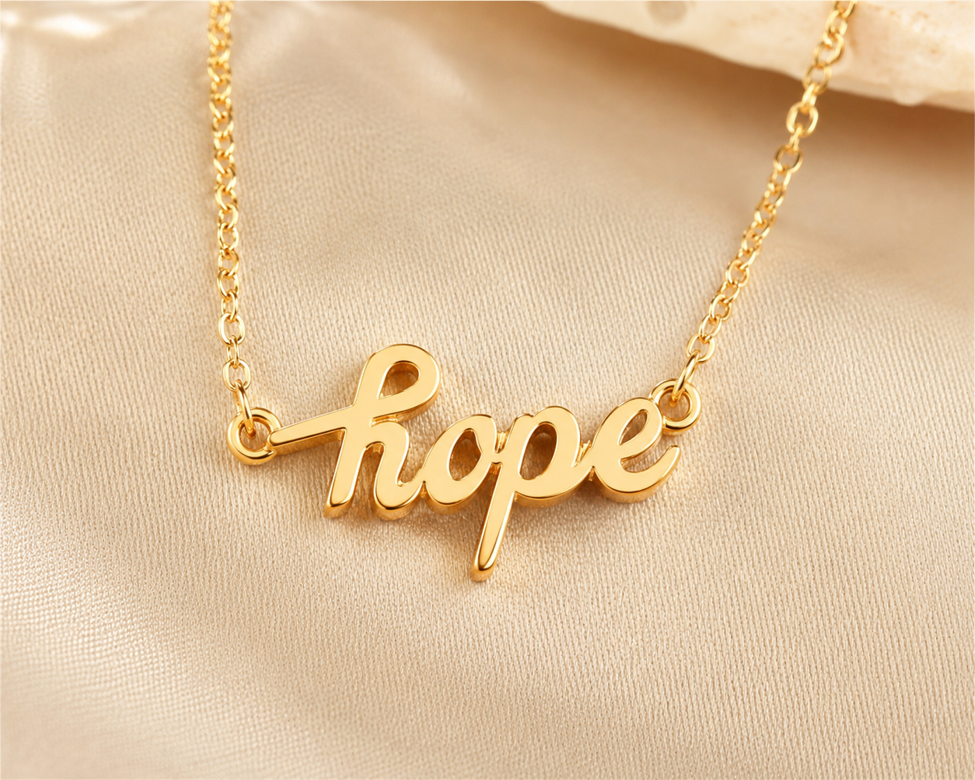 Hope Gold Stainless Steel Necklace for Women | Miss Michou’s Shop