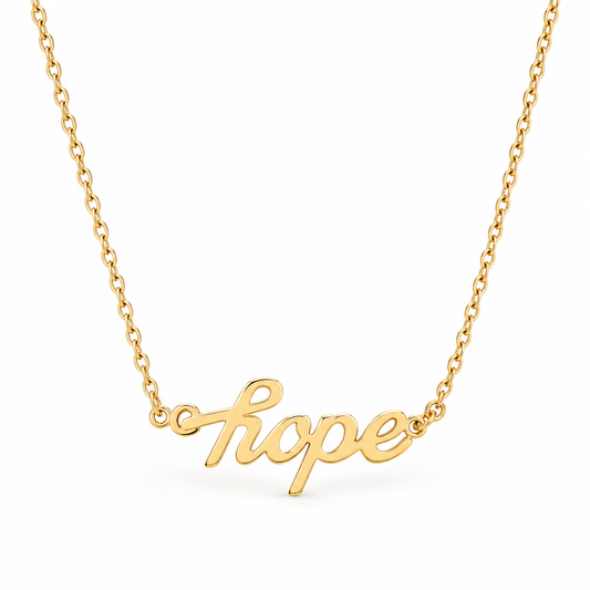 Hope Gold Stainless Steel Necklace for Women | Miss Michou’s Shop