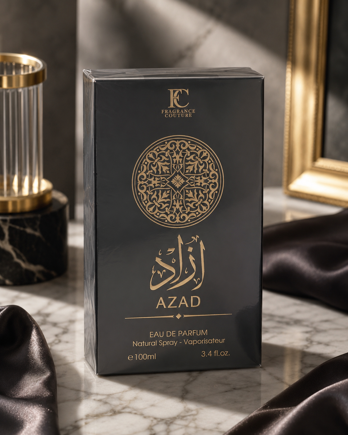 Fragrance Couture AZAD Eau de Parfum for Men – 100 mL (3.4 fl oz)