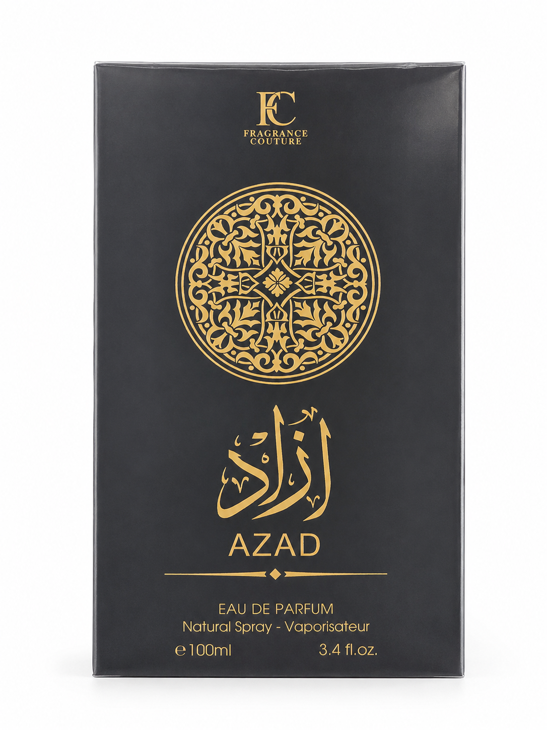 Fragrance Couture AZAD Eau de Parfum for Men – 100 mL (3.4 fl oz)