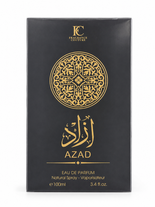 Fragrance Couture AZAD Eau de Parfum for Men – 100 mL (3.4 fl oz)