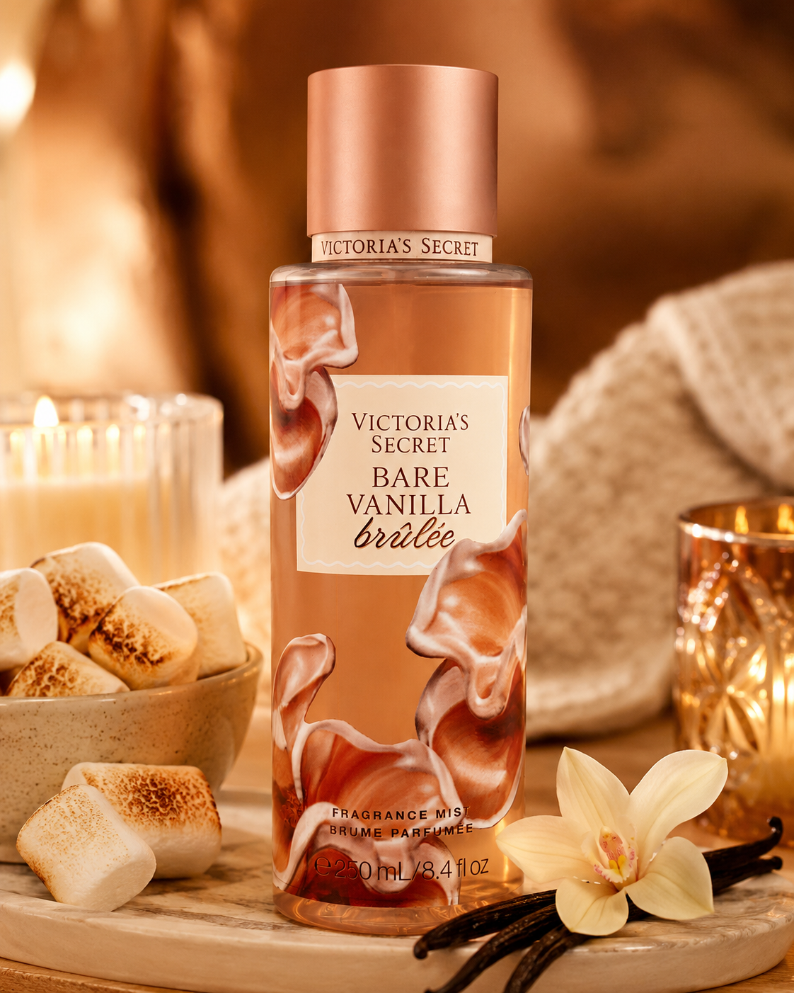 Victoria's Secret Bare Vanilla Brûlée Fragrance Mist 250mL